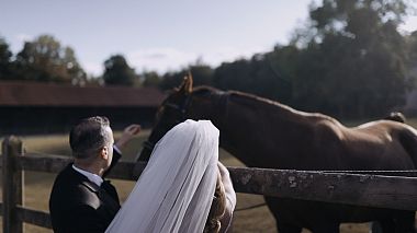 Europe Award 2024 - Лучший Видеомонтажёр - Scenic landscape dream wedding with horse