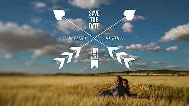 Award 2016 - 纪念日 - Save the Date. Elvira + Gustavo