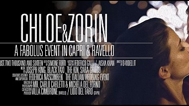 Award 2016 - Miglior Video Editor - Chloe & Zorin a Fabolus Event in Capri & Ravello 