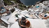 GrAward 2019 - Melhor editor de video - Elopement in Santorini | A fine art wedding film | Spiros & Evelina