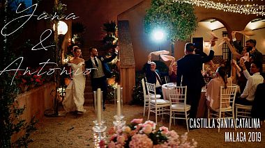EsAward 2019 - Nejlepší kameraman - Yana&Antonio. Una boda espectacular en Castillo Santa Catalina, Málaga