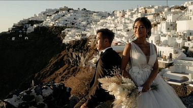 Greece Award 2021 - Cel mai bun Videograf - Danny + Quyhn | Wedding highlights | Santorini,Island