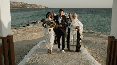 Greece Award 2021 - Лучший Видеомонтажёр - Maria / Panos, energetic wedding at koufonisia