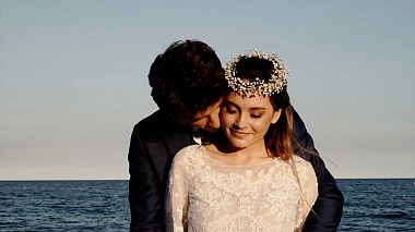 Award 2021 - Melhor editor de video - Lucrezia + Artan Wedding on the beach, Savona, Italy.