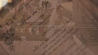 Award 2023 - Nejlepší úprava videa - MARIA & DON PEPE- LOVE IS ENOUGH (lake como) 