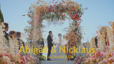 Award 2023 - Καλύτερος Μοντέρ - ABIGAIL & NICKLAUS | Destination wedding in Tuscany
