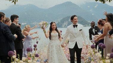 Видеограф Moodvideomaking, Неаполь, Италия - KAREN & LUKAS | Destination wedding on Lake Como, аэросъёмка, репортаж, свадьба, событие, юмор