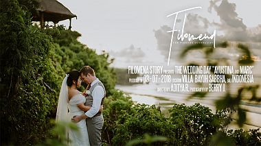 Відеограф Filomena Story, Балі, Індонезія - THE WEDDING FILM // AYUSTINA & MARC // BALI - INDONESIA, drone-video, showreel, wedding