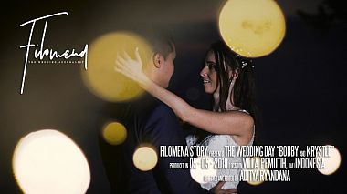 Видеограф Filomena Story, Бали, Индонезия - THE WEDDING FILM // KRYSTLE & BOBBY // BALI - INDONESIA, drone-video, showreel, wedding