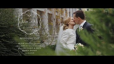 Videographer Sergei Kalichevskiy from Saint Petersburg, Russia - Wedding day • JULIEN & OLGA • Baden-Baden, wedding