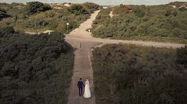 Видеограф KDW Productions, Роттердам, Нидерланды - Wedding Bas & Kristel, аэросъёмка, свадьба