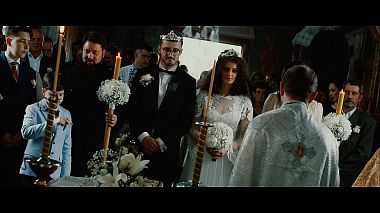 Видеограф Andrew Brinza, Бакэу, Румыния - Ilinca & Cosmin - Wedding Highlights, аэросъёмка, лавстори, свадьба, событие