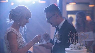 Videografo WideShot Studio da Kielce, Polonia - Aga i Artur, wedding