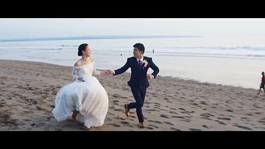 Videógrafo Gungwah Utet de Bali, Indonésia - NDE (next day edit) The Wedding of Yamato & Yuki at Villa Atas Ombak, drone-video, wedding