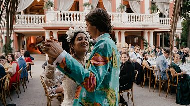 Videograf Wedding Moments din Madrid, Spania - Chris & Vic - Short Film, filmare cu drona, nunta