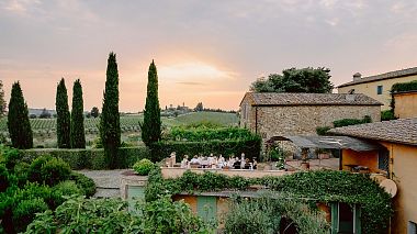来自 威尼斯, 意大利 的摄像师 Ideavisual photo + video - Wedding in Tuscany, drone-video, reporting, wedding