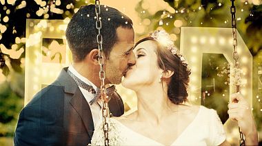 Videógrafo Borja Rebull de Madrid, España - La divertida boda de Rocío y David | Finca Molino Tornero, El Escorial, engagement, event, humour, reporting, wedding