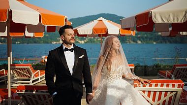 Wedding Elopement - Casey & Alex - Lake Como, Italy, filmare cu drona, nunta