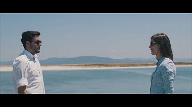 Filmowiec Miguel De La Peña z Madryt, Hiszpania - María y Alex “Cíes Islands-Galicia”, drone-video, engagement, musical video, wedding