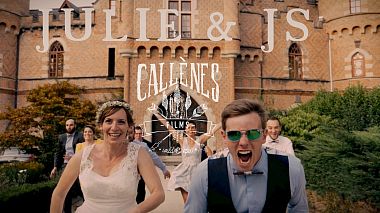来自 巴黎, 法国 的摄像师 Mathias Callenes - Julie & JS - Callènes Films -, wedding
