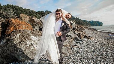 Видеограф Data G Videographer, Тбилиси, Грузия - The wedding of the Georgian rugby player/batumi beach, SDE, drone-video, event, training video, wedding