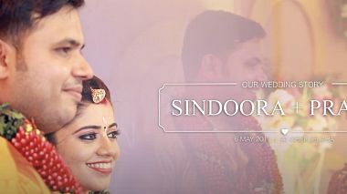 Видеограф Anoop Ravi, Кочи, Индия - Sindoora + Prasad Wedding Story, wedding