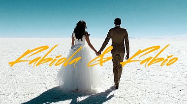 Видеограф Viñeta Wedding Films, Ла-Пас, Боливия - FABIOLA Y FABIO WEDDING TRIP UYUNI, аэросъёмка, лавстори, свадьба