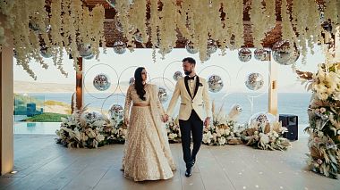 Видеограф Nikos Karavagelis, Патра, Гърция - Nikolai & Jasmin // Athens, Greece, drone-video, wedding