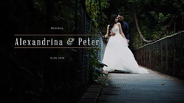 Видеограф Stoil Vatev, София, Болгария - Wedding - Alexandra and Peter, аэросъёмка, свадьба