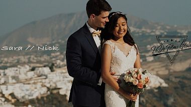 Videographer Vasileios Tsirakidis from Santorini, Greece - Sara & Nick Love story in Santo Winery, engagement, event, musical video, reporting, wedding