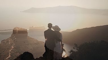 Videographer Vasileios Tsirakidis from Santorini, Greece - Santorini Elopement | I follow your heart ... Kendal & MIcah, drone-video, engagement, erotic, event, wedding