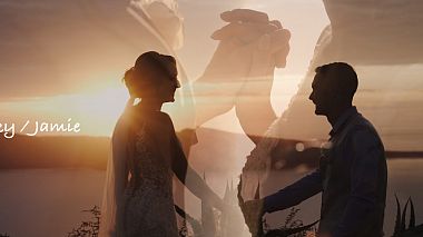 Videógrafo Vasileios Tsirakidis de Fira, Grecia - Santorini Wedding at Le Ciel | Becky & Jamie, drone-video, engagement, event, musical video, wedding
