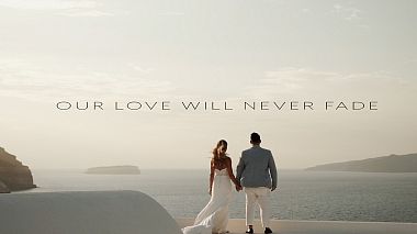 Santorini, Yunanistan'dan Vasileios Tsirakidis kameraman - Our Love Will Never Fade | Santorini Elopement | Melody - Michel & Leo lecaniche, drone video, düğün, etkinlik, müzik videosu
