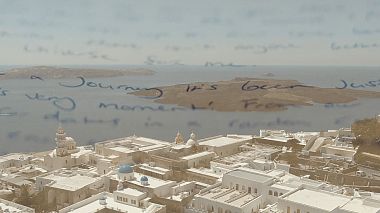 来自 桑托林岛, 希腊 的摄像师 Vasileios Tsirakidis - Elopement in Santorini | It's Us against the World | Karla & Owen, drone-video, event, wedding