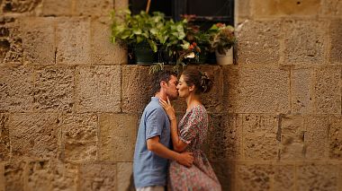 来自 桑托林岛, 希腊 的摄像师 Vasileios Tsirakidis - Love is simple like breath | Sophia & Adam, drone-video, engagement, event, wedding