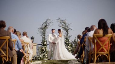 Видеограф Vasileios Tsirakidis, Тира, Греция - Love's Journey | Claire & Chris's Elegant Wedding at Ekaterini Estate, Corfu Island, аэросъёмка, музыкальное видео, свадьба, событие