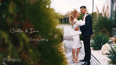 Видеограф Adrian Lazar, Бухарест, Румыния - Cristina & Iani Civil Wedding We Say Yes, свадьба