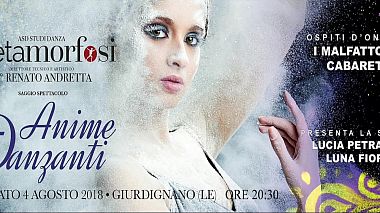 Videograf New Light Studio din Lecce, Italia - Anime Danzanti 2018, eveniment, invitație, publicitate, sport