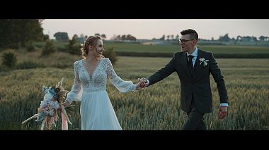 Videógrafo Takie Kadry de Gdansk, Polonia - Natalia i Marcin | Slow wedding | Oklaski Stanisławie | Takie Kadry, drone-video, reporting, wedding