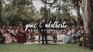 Videographer Kassyo Santos đến từ Yane & Adalberto - “WEDDING TRAILER”, wedding