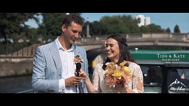Videógrafo Atis Rotar de Chernovtsi, Ucrania - Kate & Tizo/ Wedding in Berlin, SDE, backstage, engagement, reporting, wedding