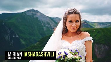 Видеограф Мириан Яшагашвили, Тбилиси, Грузия - WEDDING IN KAZBEGI (GEORGIA), аэросъёмка, лавстори, свадьба