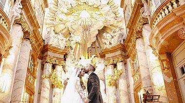 Videographer Sergio Mazurini from Vídeň, Rakousko - S+P. International Wedding in Vienna, drone-video, wedding