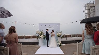 Krasnodar, Rusya'dan Andrey Chugunov kameraman - Кирилл и Виктория, düğün, kulis arka plan
