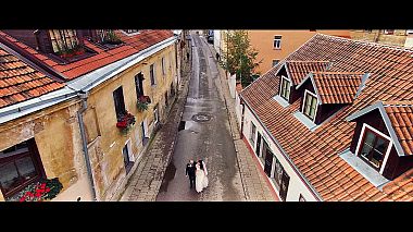 Видеограф Alexey Xod, Вилнюс, Литва - E ᴥ T (Vilnius), drone-video, wedding