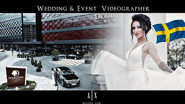 Videographer Alexey Xod from Vilnius, Lithuania - Daniel ᴥ Darya | Sweden - Minsk⠀, drone-video, wedding