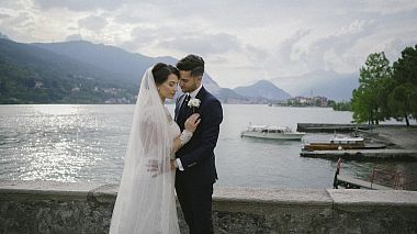 Видеограф Giordano  Borghi, Реджо-Эмилия, Италия - Alessia & Davide // Lake Maggiore, SDE, аэросъёмка, лавстори, свадьба