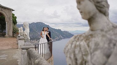Videógrafo Giordano  Borghi de Reggio Emilia, Italia - Rachel and Jim // Wedding at Villa Cimbrone Ravello, wedding