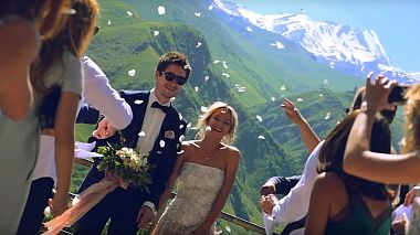 Videographer BrightTime Films from Tiflis, Georgien - YANA & OLEG Wedding in Kazbegi, wedding