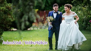 Відеограф Nicolas Sevastre, Бухарест, Румунія - Andreea & Vasile│Wedding Highlights, SDE, drone-video, wedding